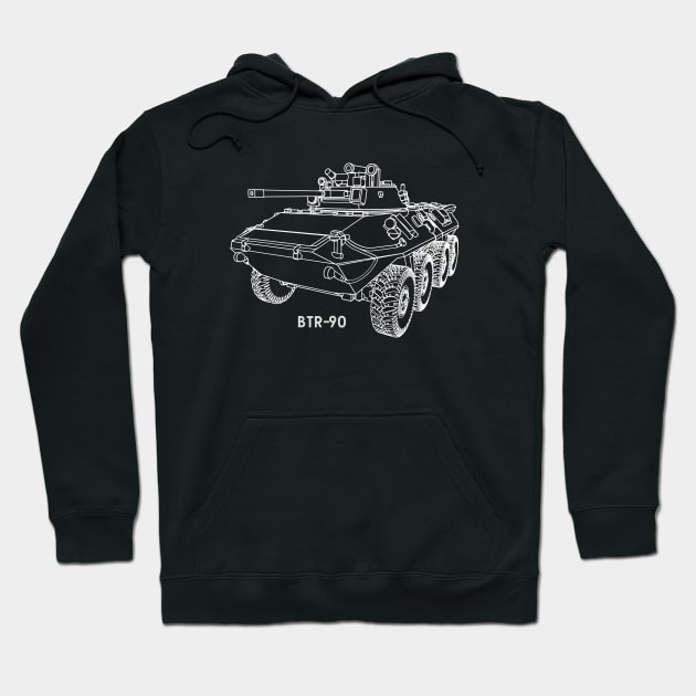 BTR-90 Hoodie by Arassa Army